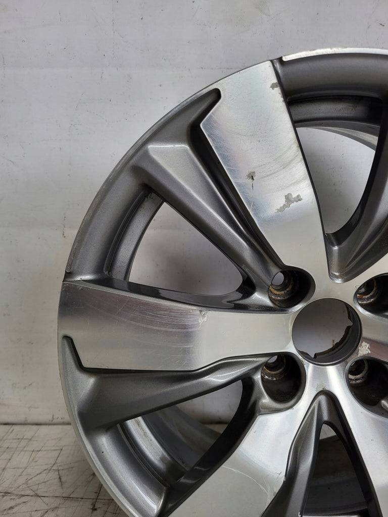 1x Alufelge 16 Zoll 6.5" 4x108 20ET Glanz Silber 9678398177 Peugeot 2008