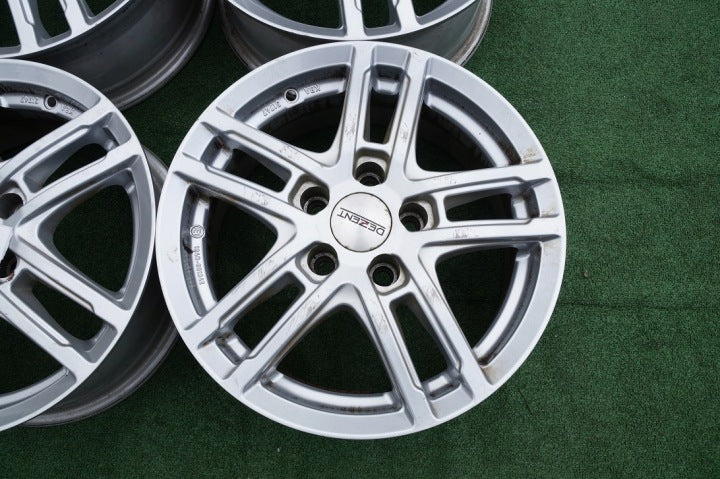 4x Alufelge 15 Zoll 6.0" 5x105 37ET Silber Opel Astra K Rim Wheel FEL7225862238fe