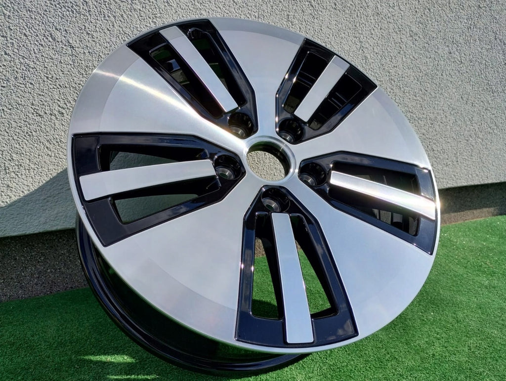 1x Alufelge 16 Zoll 6.5" 5x112 46ET 5GE601025 VW Golf Vii Rim Wheel