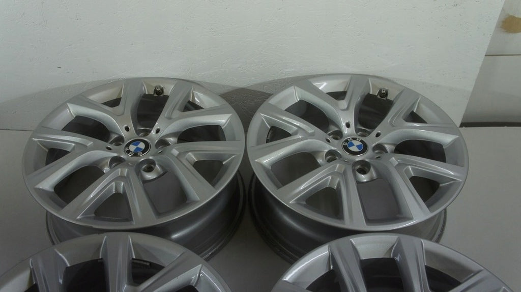 4x Alufelge 17 Zoll 6.5" 5x112 39ET Glanz Silber 6856076 BMW Rim Wheel FEL5745085621bx
