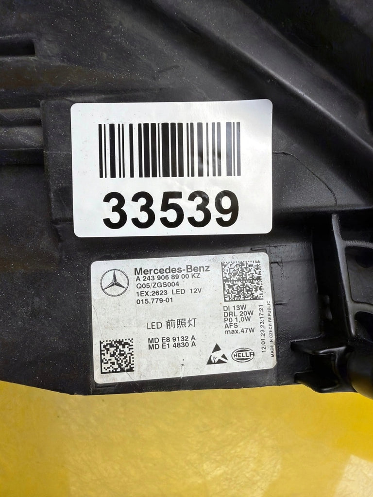 Frontscheinwerfer Mercedes-Benz Eqa Eqb A2439068900 LED Links Headlight SCH5174918915nw