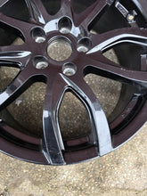 Laden Sie das Bild in den Galerie-Viewer, 1x Alufelge 18 Zoll 7.5" 5x114.3 49 5ET Glanz Schwarz KBA50505 Hyundai I FEL9437010087tu