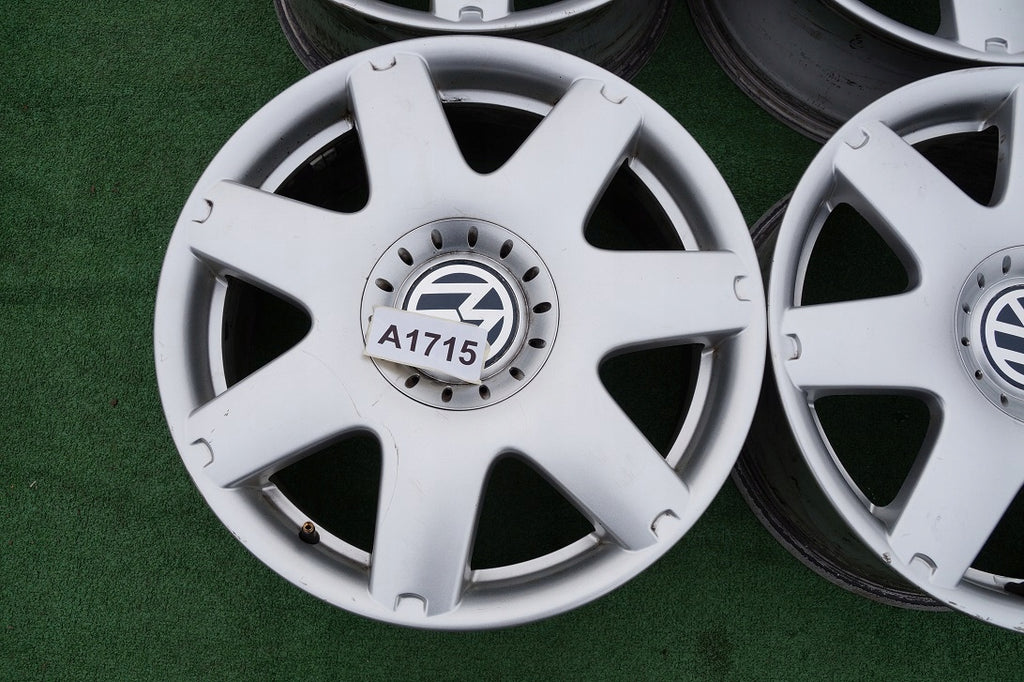 4x Alufelge 17 Zoll 7.0" 5x100 38ET 1C0601025E VW Golf IV Polo New Beetle FEL9430347880bm