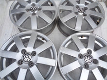 Load image into Gallery viewer, 4x Alufelge 15 Zoll 6.0" 4x100 45ET 6N0601025H VW Golf Iii Rim Wheel FEL2570239981xz