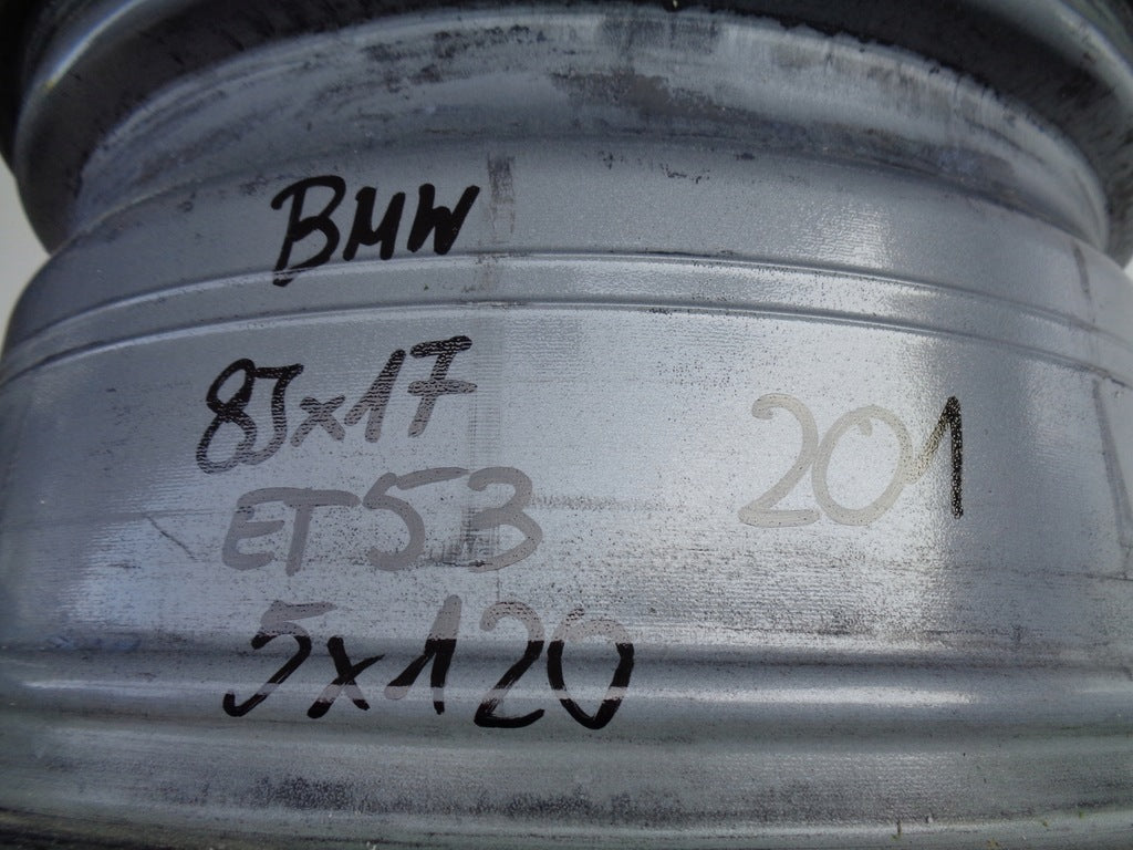 1x Alufelge 17 Zoll 8.0" 5x120 53ET 6796208 BMW 1 Rim Wheel FEL5945280241uf