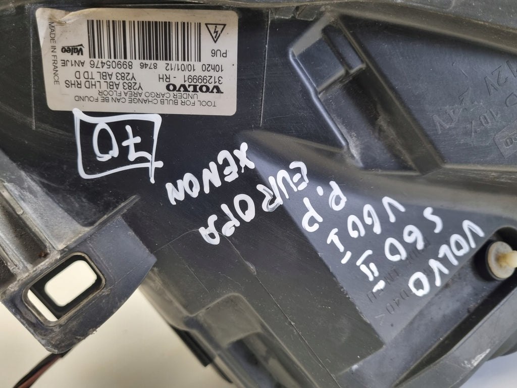 Frontscheinwerfer Volvo S60 II V60 31299991 Xenon Rechts Scheinwerfer Headlight SCH8928938351ox