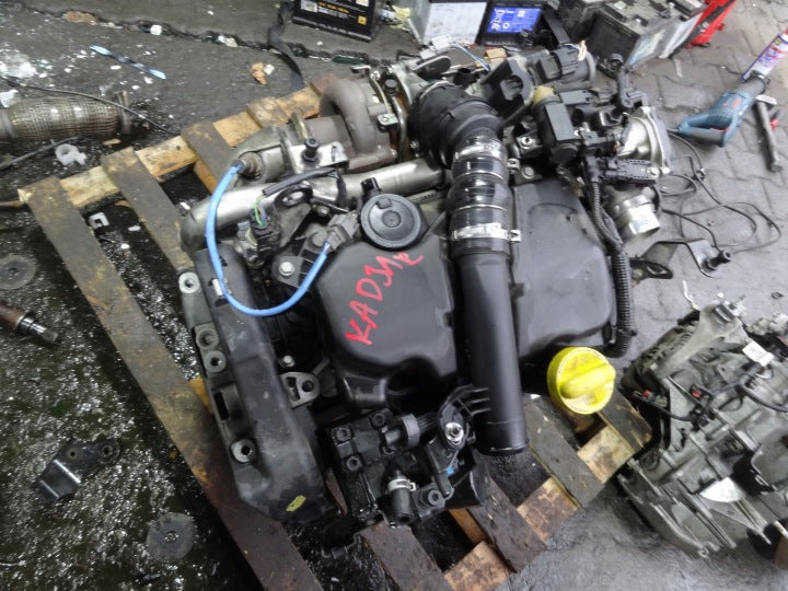 Motor Renault Kadjar K9KF647 1.5 DCI 110PS 81kW 2016 Diesel Engine Unkomplett MOT1210821862nr