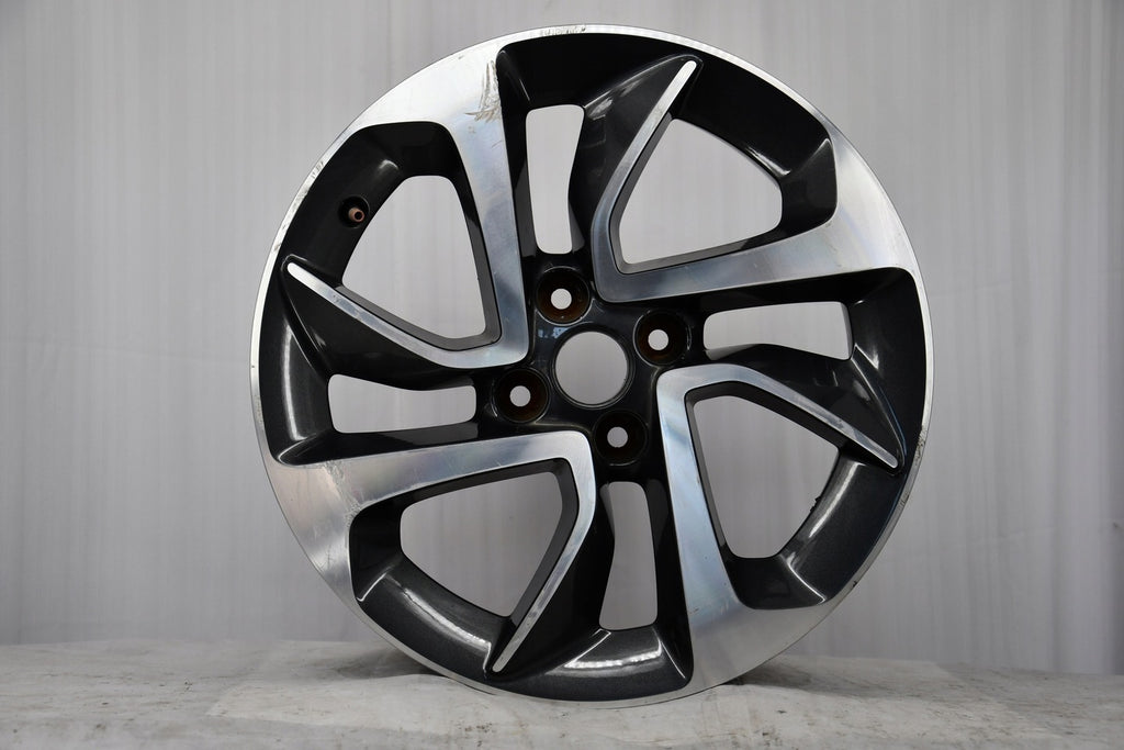 1x Alufelge 16 Zoll 6.5" 4x108 40ET Glanz OP078 Opel Rim Wheel