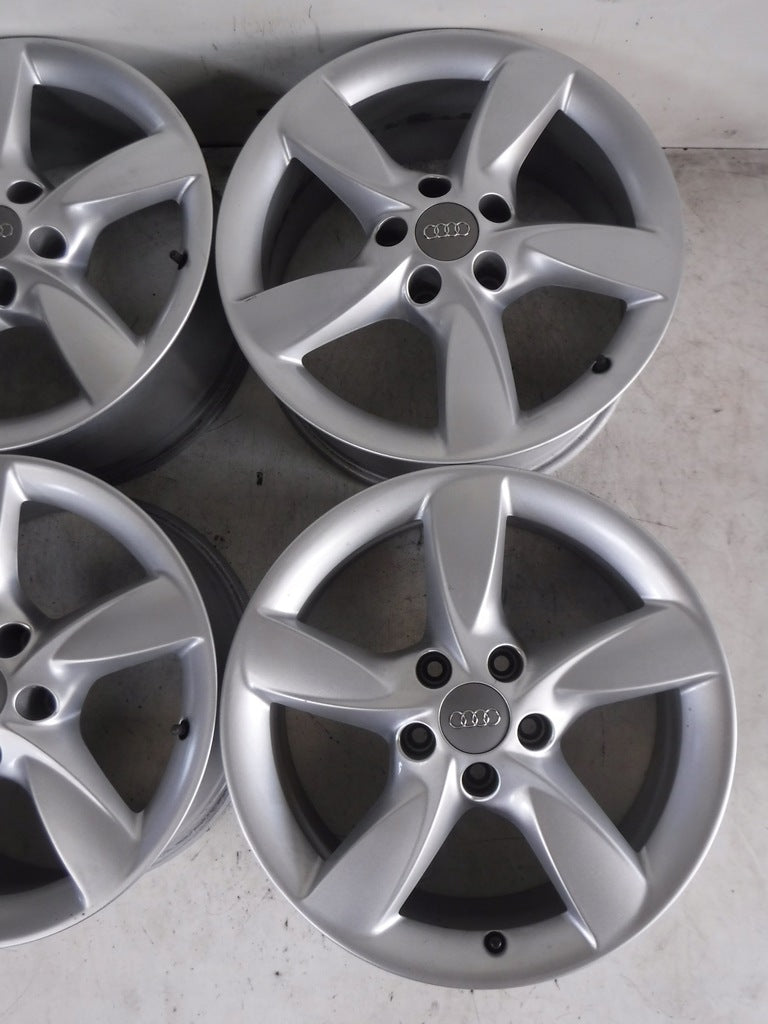 4x Alufelge 17 Zoll 7.5" 5x112 37ET Glanz Silber 4G0071497 Audi C7 4 Rim Wheel FEL1279375460pa