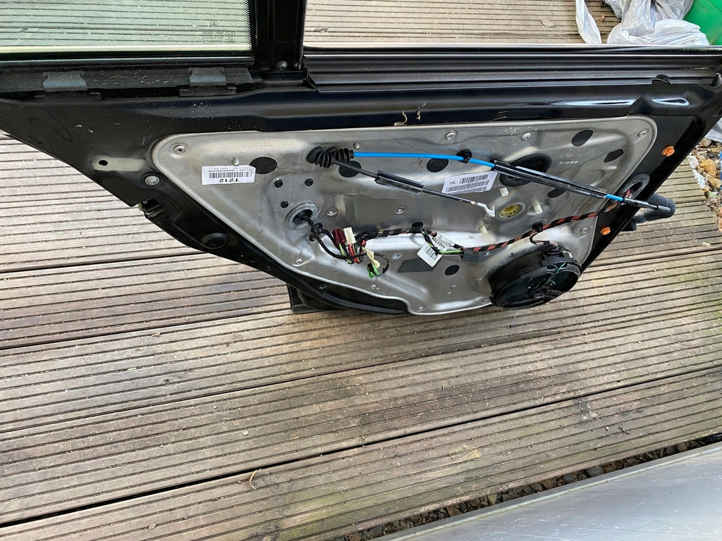 Tür Mercedes-Benz W204 C197 Hinten Links Schwarz Door Porta Porte