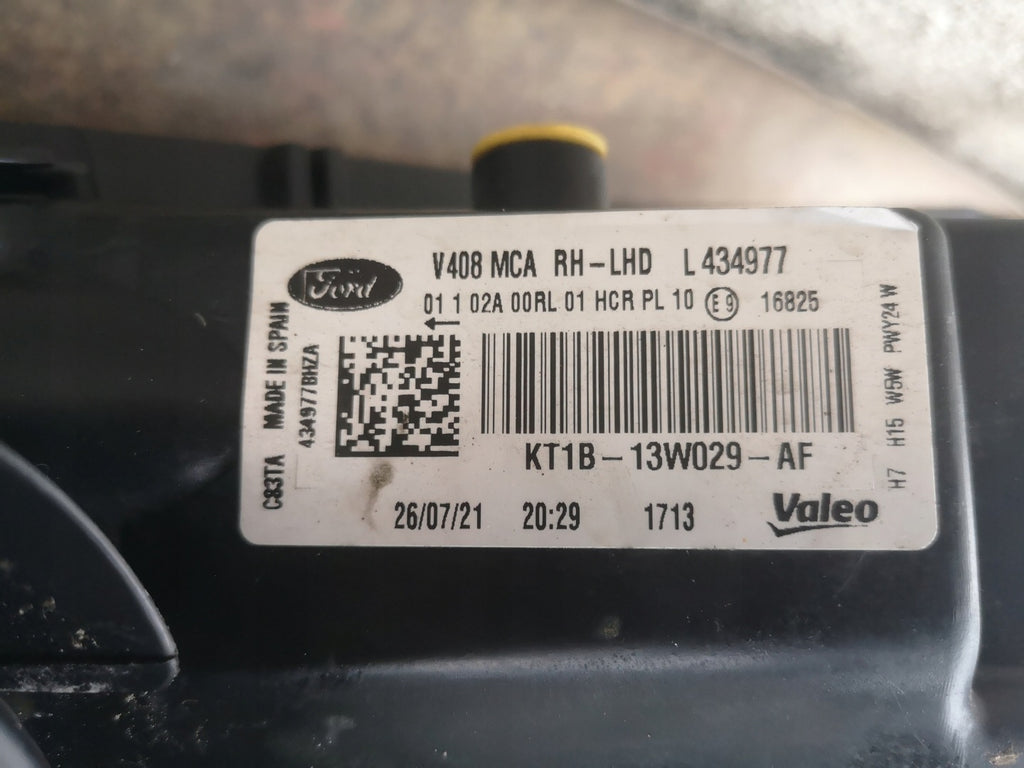 Frontscheinwerfer Ford Transit Connect KT1B-13W029-AF Rechts Headlight SCH1967854097mh