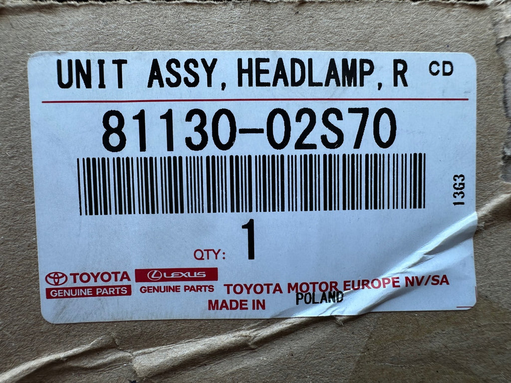 Frontscheinwerfer Suzuki Swace Corolla 81130-02S70 LED Rechts Headlight SCH7661855680rz