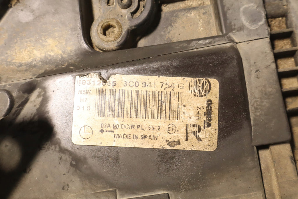 Frontscheinwerfer VW Passat 3C0941754G Rechts Scheinwerfer Headlight SCH4141534050yi