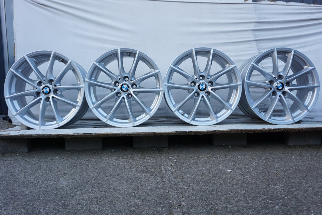 4x Alufelge 17 Zoll 7.5" 5x112 27ET Silber 6868217 BMW Rim Wheel FEL1965964292ye