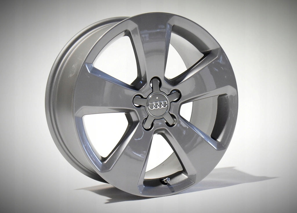 4x Alufelge 17 Zoll 7.5" 5x112 51ET Glanz Grau 8V0601025BK Audi C6 Rim Wheel FEL1698762890te