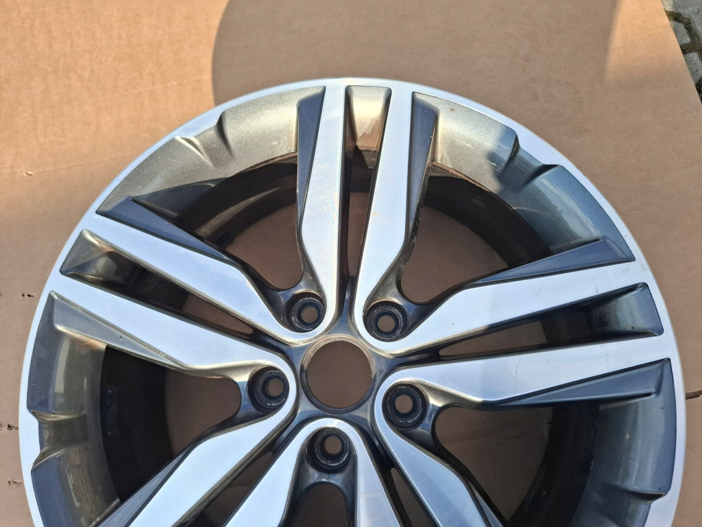 1x Alufelge 18 Zoll 7.5" 5x114.3 55ET Glanz Grau 52910-B2400 Kia Soul Mg FEL8715978513rx
