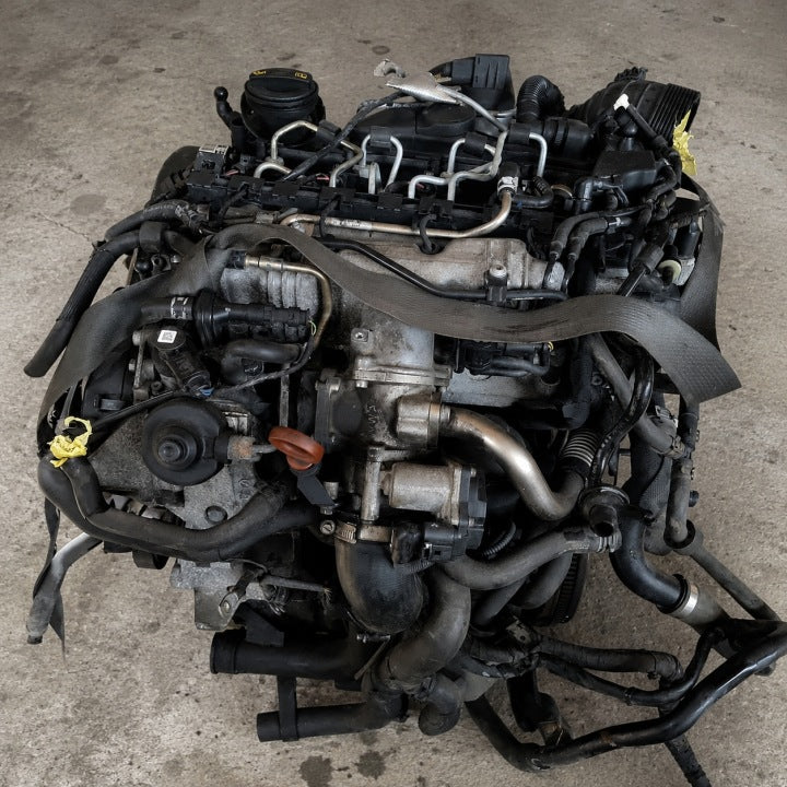 Motor VW Passat Tiguan CBB 2.0 170PS 236TKm 2008 Diesel Engine Komplett MOT8307621996dw