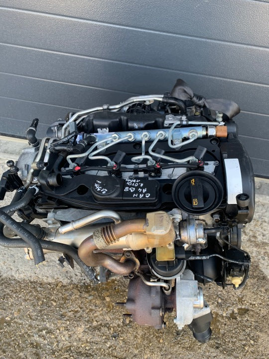 Motor Audi A4 B8 CAH 2.0 TDI 170PS 213TKm Diesel Engine Komplett MOT7274469391de