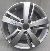 Load image into Gallery viewer, 1x Alufelge 16 Zoll 6.5" 5x112 50ET Glanz Silber 5K0601025AM VW Golf Touran FEL3895167921zs