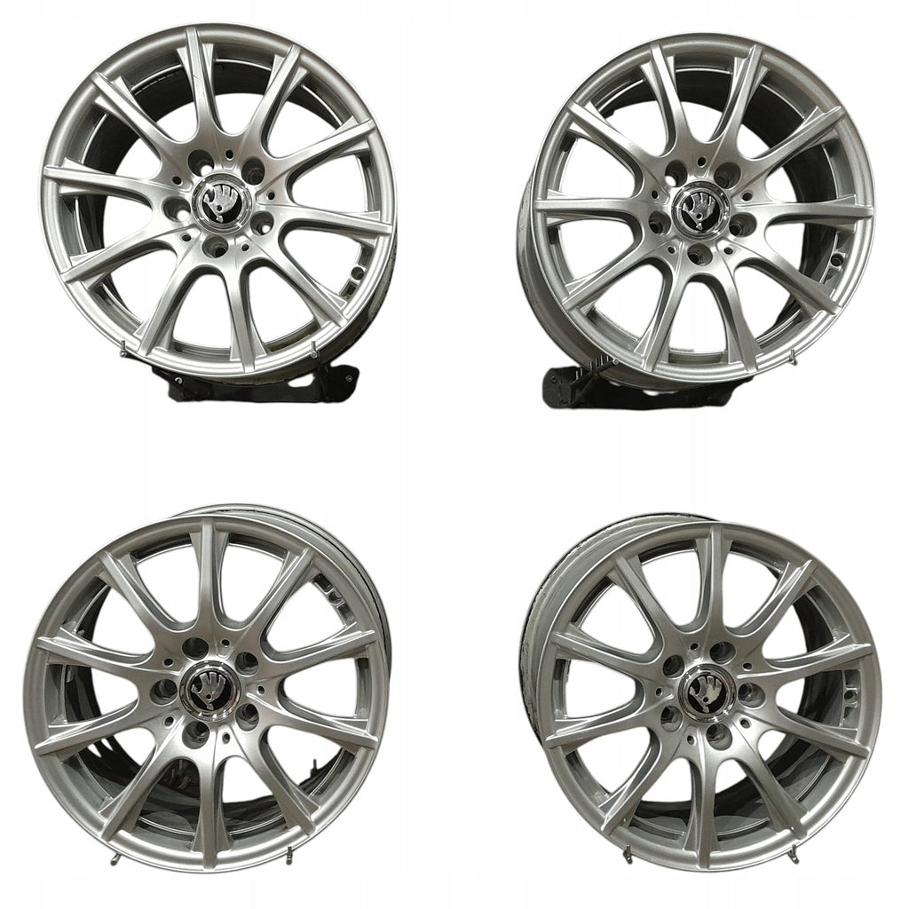 4x Alufelge 16 Zoll 6.5" 5x112 38ET A2054012400 Mercedes-Benz Superb III Octavia FEL3628049348br
