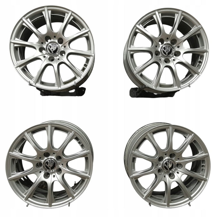 4x Alufelge 16 Zoll 6.5" 5x112 38ET A2054012400 Mercedes-Benz Superb III Octavia FEL3628049348br