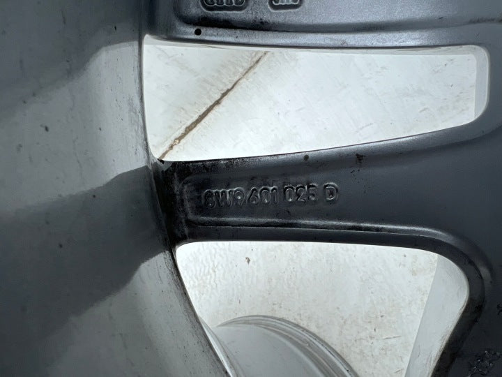 1x Alufelge 17 Zoll 6.5" 5x112 28ET Glanz Silber 8W9601025 Audi A4 B9 Rim Wheel FEL2054998634zg