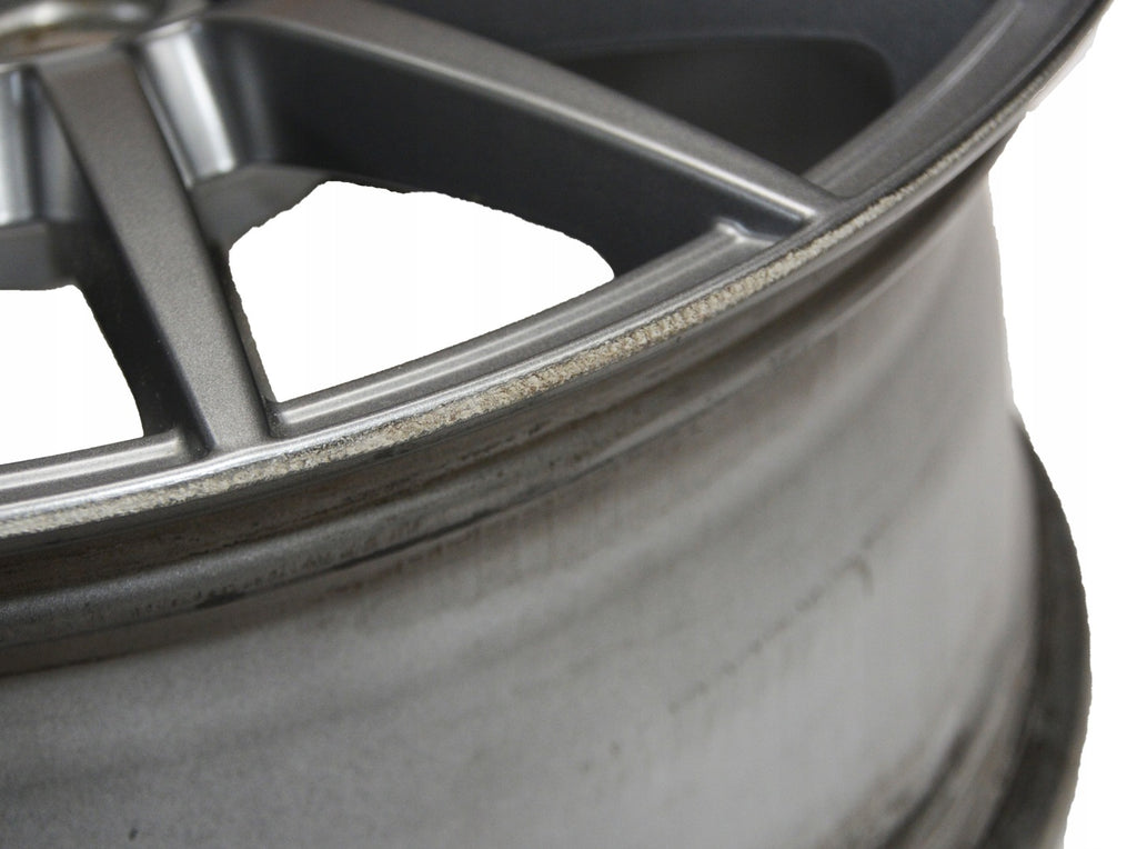 1x Alufelge 18 Zoll 8.0" 5x112 43ET Matt Grau 8E0601025AT, 8E0601025 Audi A6 A4