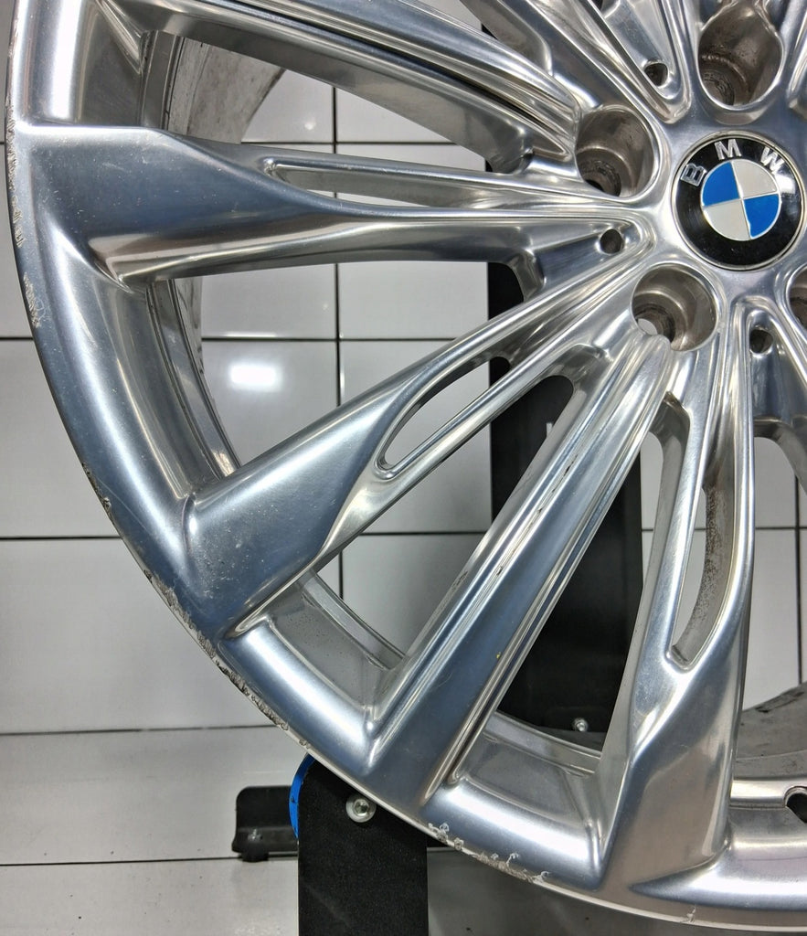 1x Alufelge 20 Zoll 8.5" 5x112 25ET Glanz Silber 6868051 BMW G32 G11 Rim Wheel FEL4536638048tg