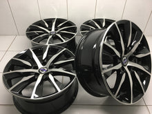 Load image into Gallery viewer, 4x Alufelge 18 Zoll 8.0" 5x108 42ET Glanz Schwarz Volvo V60 I S60 Xc60 Rim Wheel FEL8411674997sg