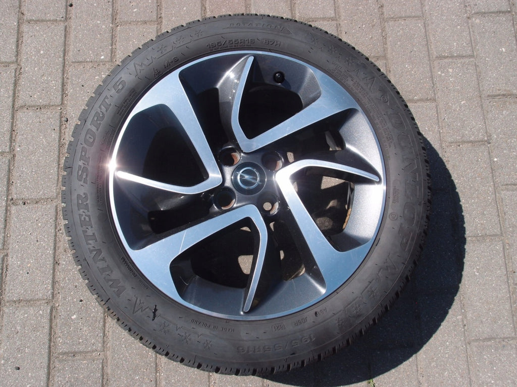 1x Alufelge 16 Zoll 6.5" 4x100 40ET 0P078K1 Opel Adam Rim Wheel FEL5682277418ek