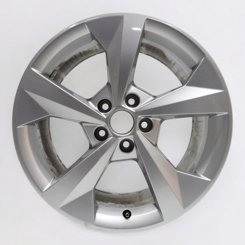 1x Alufelge 18 Zoll 8.0" 5x112 46ET Glanz Silber 8Y0601025CP Audi A3 Rim Wheel