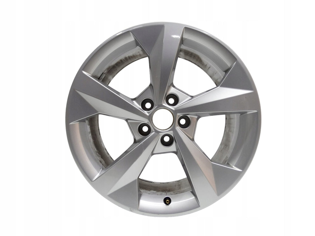 1x Alufelge 18 Zoll 8.0" 5x112 46ET Glanz Silber 8Y0601025CP Audi A3 Rim Wheel