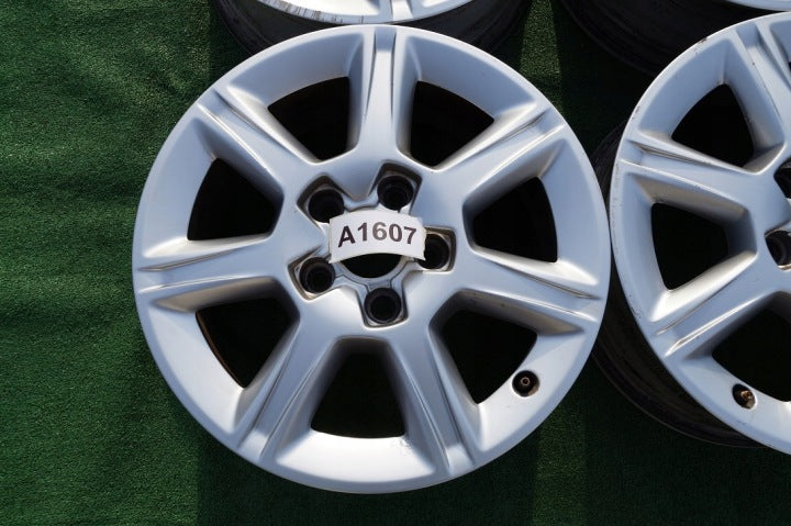 4x Alufelge 16 Zoll 6.5" 5x112 50ET Glanz Silber Audi A3 Rim Wheel FEL2489735657ys
