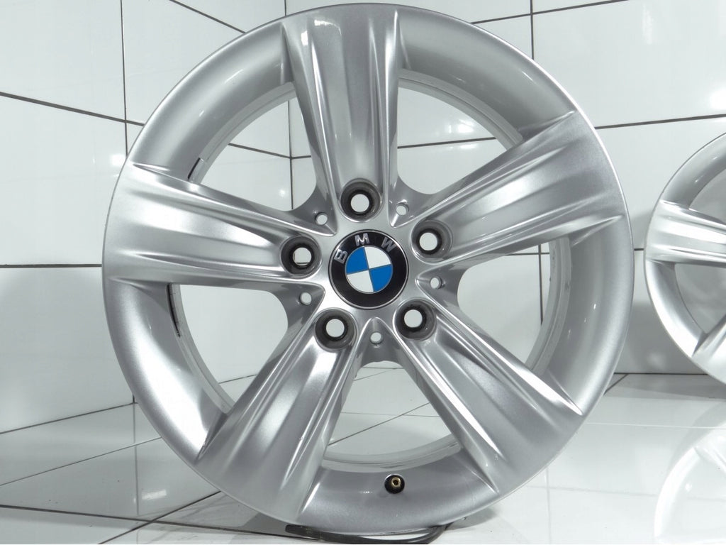 4x Alufelge 16 Zoll 7.5" 5x120 37ET Glanz Silber 6796237 BMW Rim Wheel FEL2804017736ub