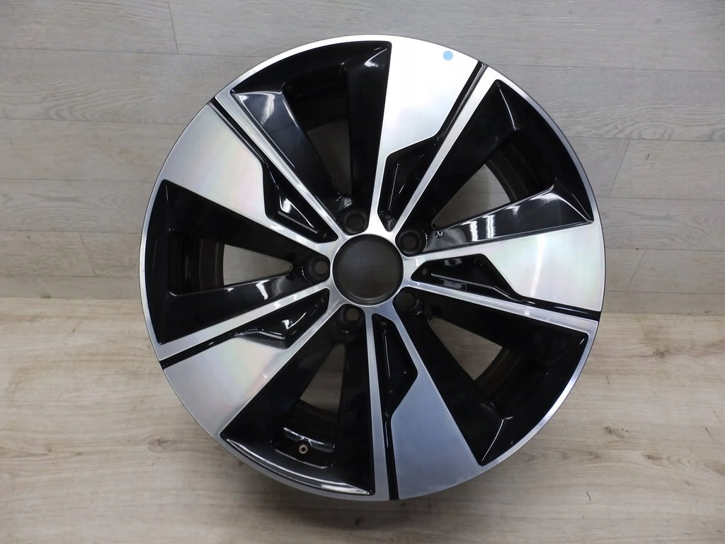 1x Alufelge 18 Zoll 7.5" 5x112 52ET Glanz Schwarz A4474015500 Mercedes-Benz Vito FEL8753576246nt