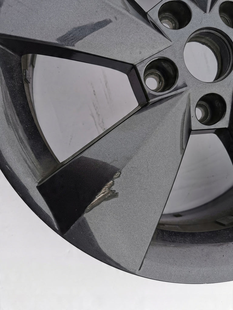 1x Alufelge 17 Zoll 6.5" 5x112 38ET Glanz Schwarz 565601025AA Skoda Kodiaq