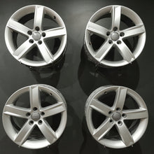 Load image into Gallery viewer, 4x Alufelge 17 Zoll 7.0" 5x112 46ET Silber 8K0071497 Audi A4 B8 Rim Wheel FEL3486331533az