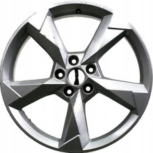 Load image into Gallery viewer, 1x Alufelge 19 Zoll 7.0&quot; 5x112 43ET Glanz Silber 83A601025N Audi Rim Wheel