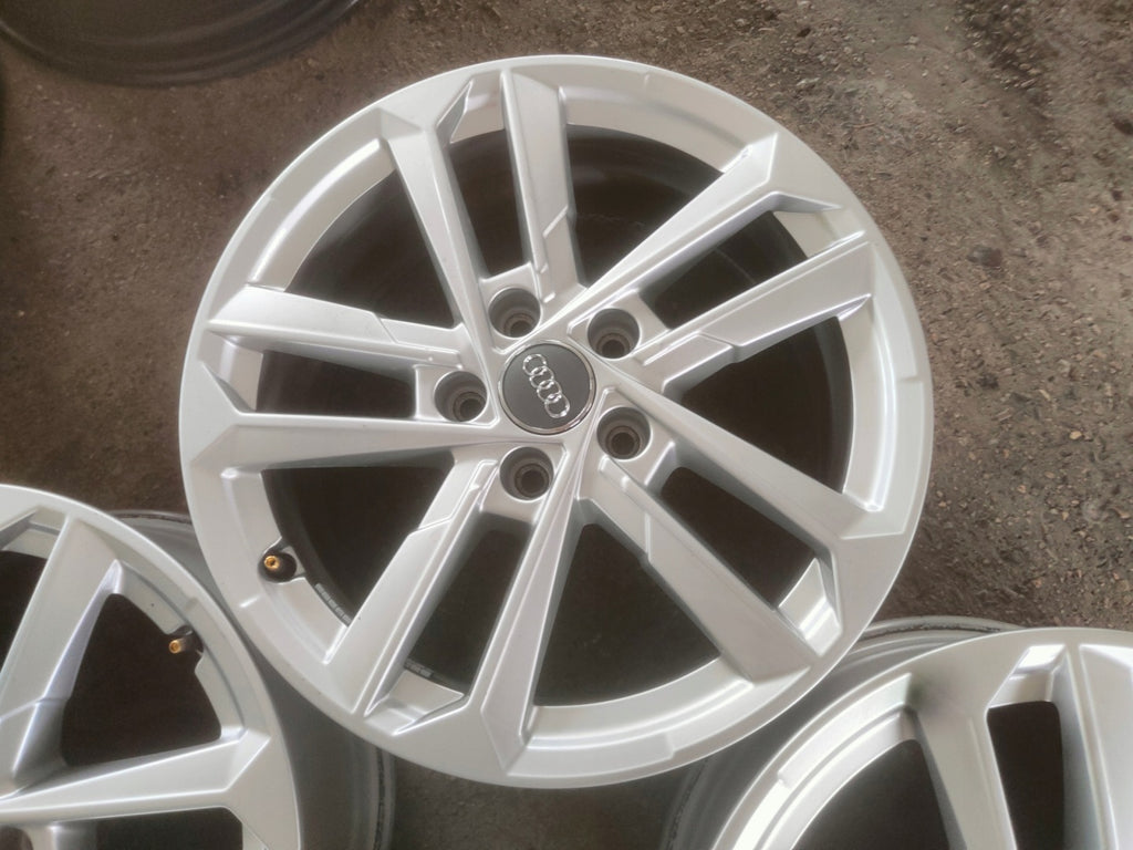 4x Alufelge 17 Zoll 6.5" 5x112 43ET Glanz Silber 8Y0601025L Audi A6 A4 Rim Wheel FEL3782394845xt