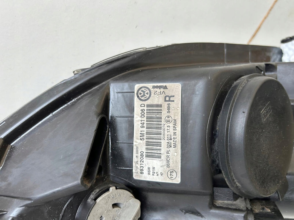 Frontscheinwerfer VW Golf V Plus 5m1 5M1941006 LED Rechts Scheinwerfer Headlight SCH6524829353zu