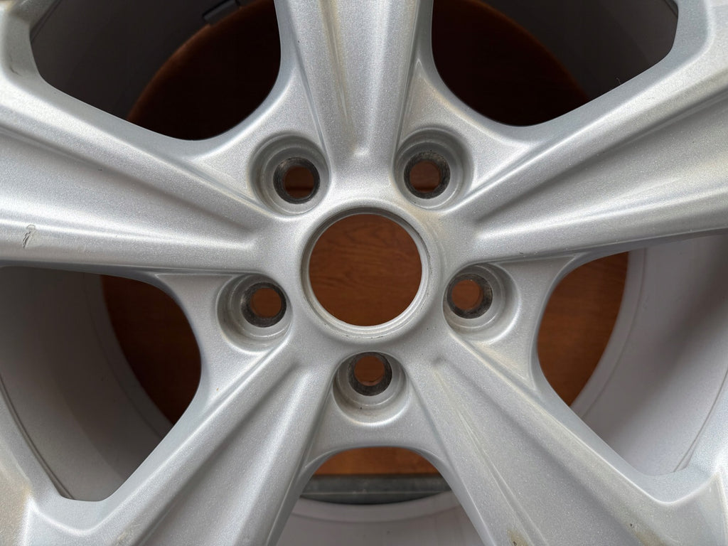 1x Alufelge 17 Zoll 7.5" 5x108 52 5ET Glanz Silber CJ5C-1007-B2B Ford Kuga