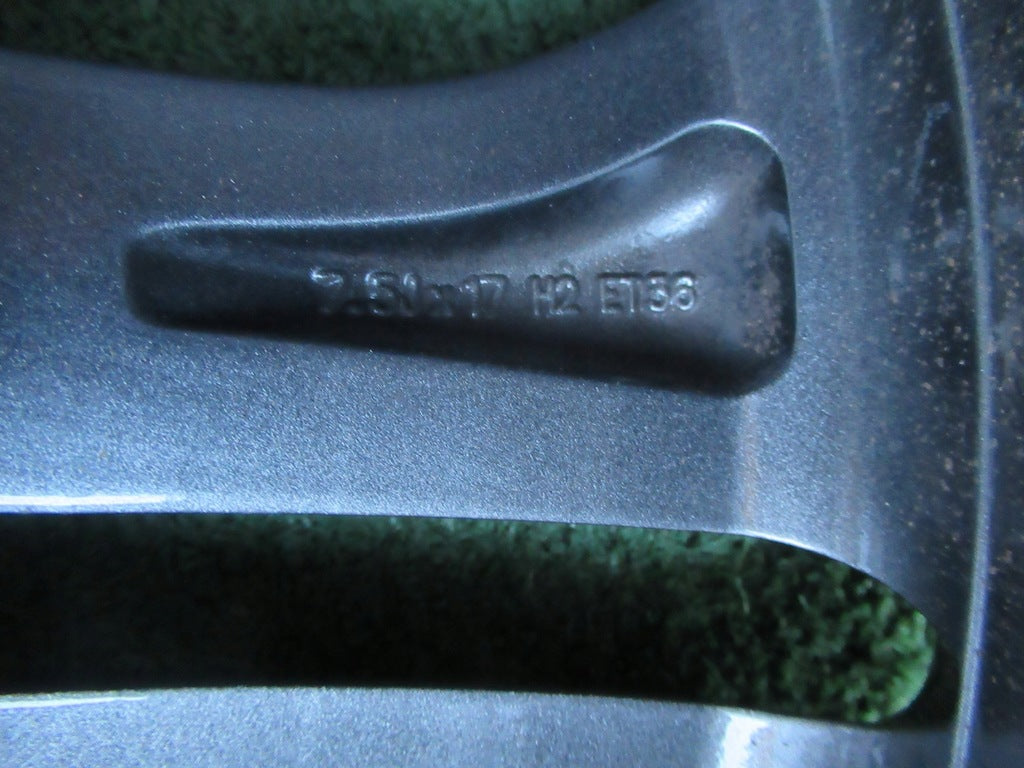 1x Alufelge 17 Zoll 7.5" 5x112 36ET Glanz Grau A2534010600 Mercedes-Benz Glc FEL5081678115xc