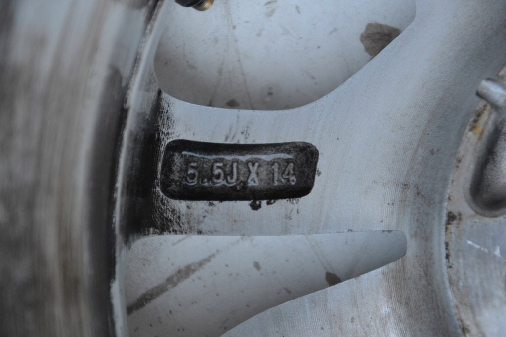 1x Alufelge 14 Zoll 5.5" 4x100 45ET Glanz Silber 52910-G6200 Kia Picanto FEL1244097547uy