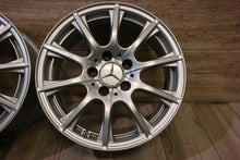 Load image into Gallery viewer, 4x Alufelge 16 Zoll 6.5&quot; 5x112 38ET Glanz Silber A2054012400 Mercedes-Benz W205