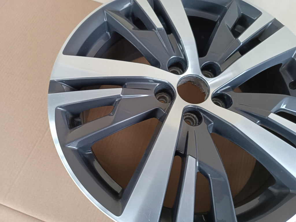 1x Alufelge 18 Zoll 7.5" 5x108 49ET 9809687377 Peugeot Rim Wheel FEL7911068432uj
