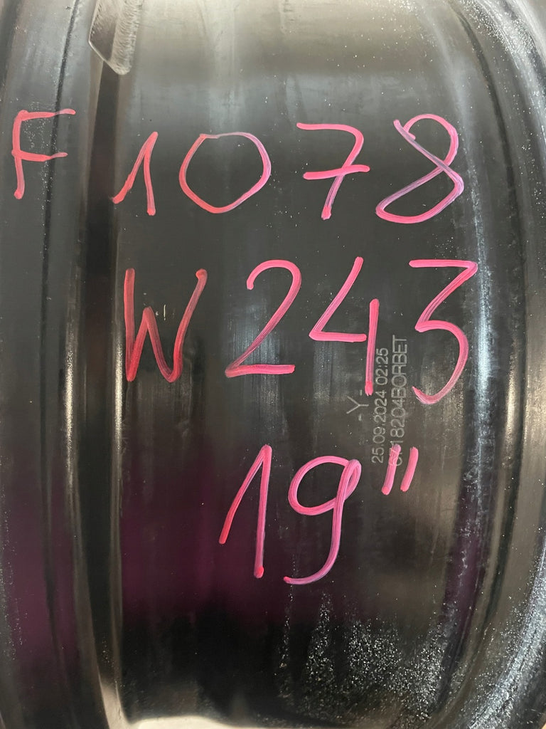 1x Alufelge 19 Zoll 7.5" 5x112 A2434011900 Mercedes-Benz X243 Rim Wheel FEL6301884044wo