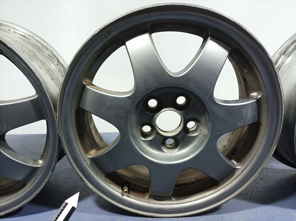 4x Alufelge 15 Zoll 6.0" 5x100 Toyota I Rim Wheel FEL4131154139si