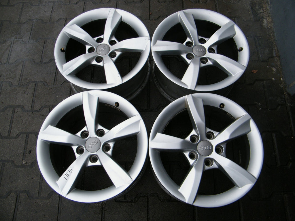 1x Alufelge 16 Zoll 7.5" 5x112 37ET Glanz Silber 8T0601025B Audi A4 Rim Wheel