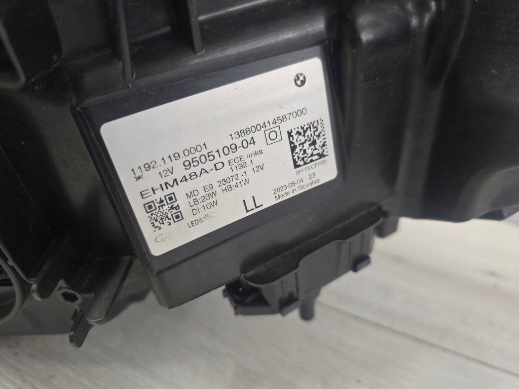 Frontscheinwerfer BMW G22 G82 9505109 LED Links Scheinwerfer Headlight SCH3291058751vn
