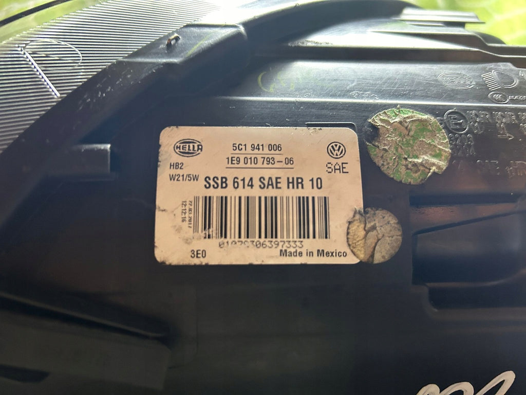 Frontscheinwerfer 5C1941006 Rechts Scheinwerfer Headlight